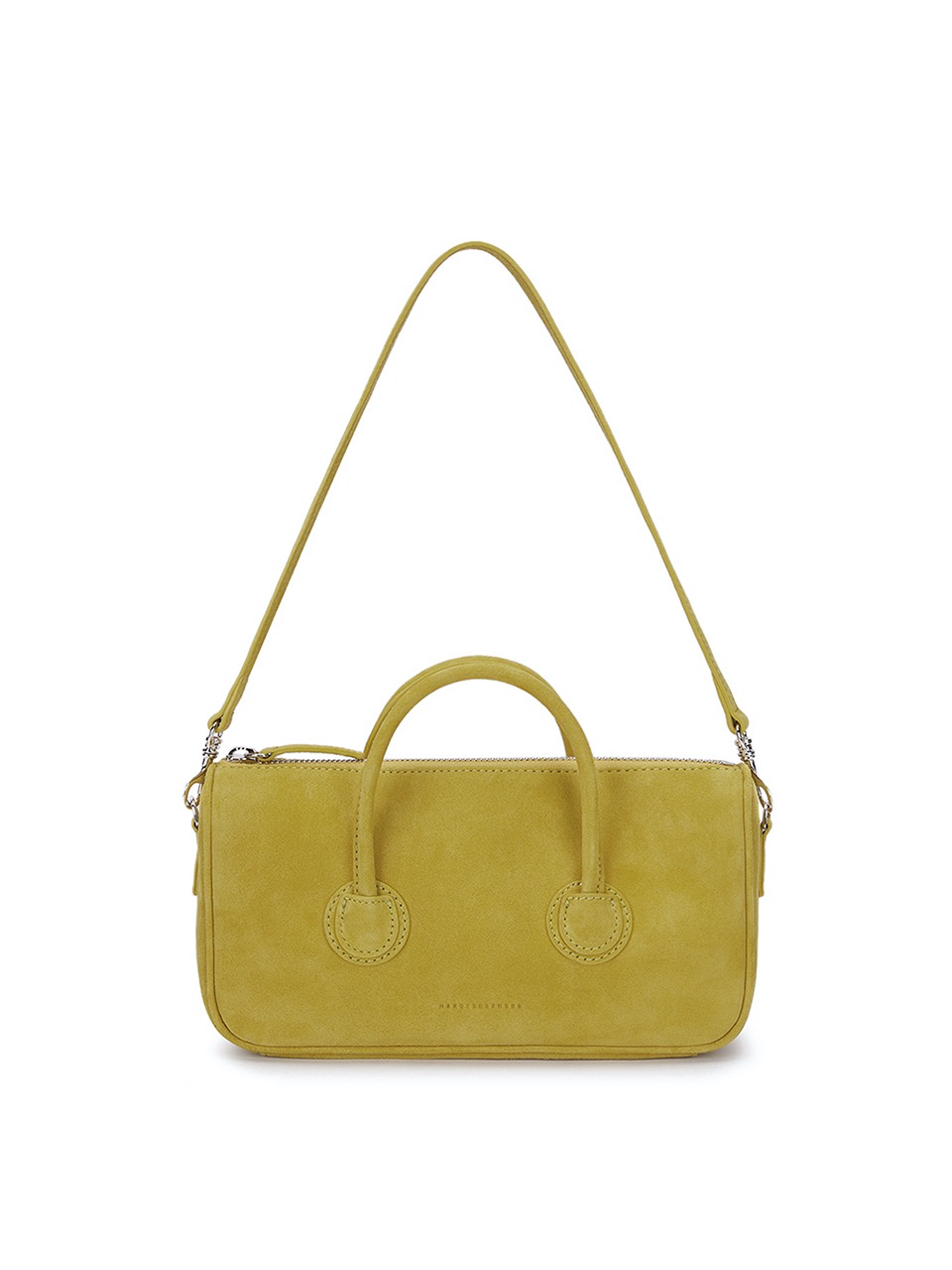 [exclusive] ZIPPER SMALL_yellow suede